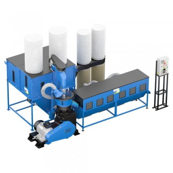 Pelletieranlage MAX+ bis 700 kg/h – Profi-Pelletproduktion 43 kW für Holz & Futter