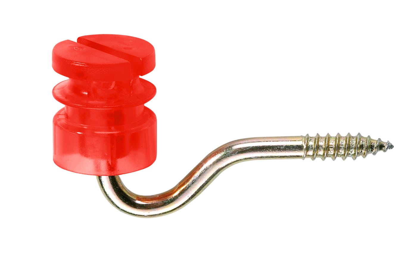 25× Schlitzisolator Premium – Polykarbonat, Ø 6 mm Stütze, für Litze & Draht