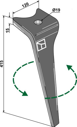 BL27521 Kreiseleggenzinken L - passend zu AMAZONE 952775