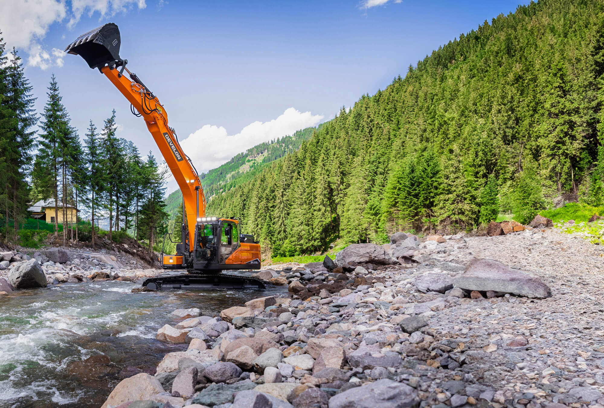 Raupenbagger Develon DX210LC-7