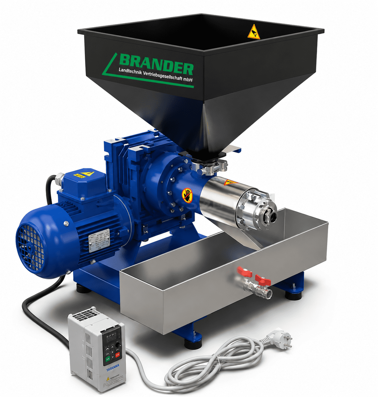 Professionelle Ölpresse für Kaltpressung 5–45 kg/h – Pflanzenölpresse 230 V mit einstellbarer Press-Temperatur