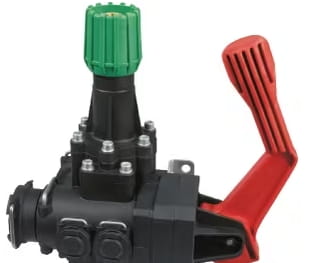 ARAG main switching valve series 464, manual, with adjustable pressure relief valve