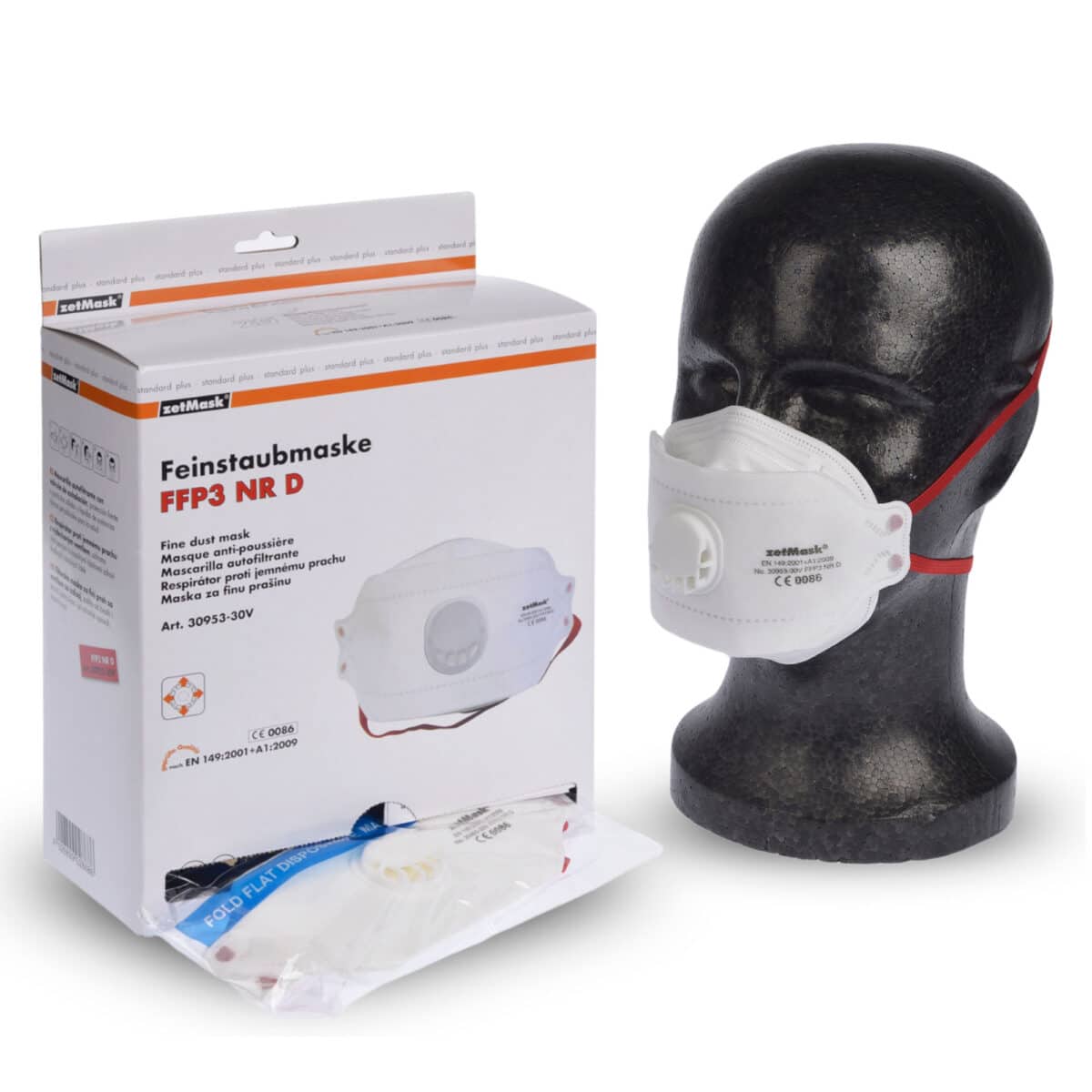 ZetMask® ZVG fine dust filter mask FFP3 NR D