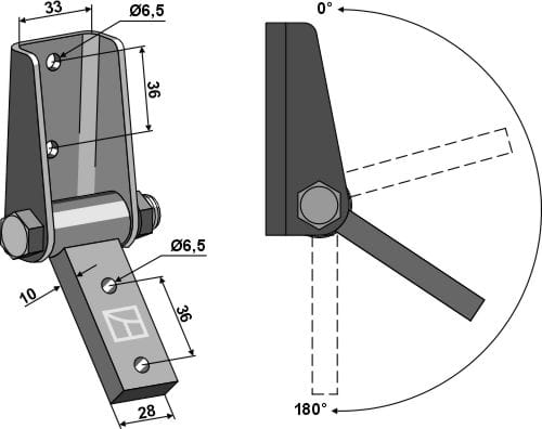 Winkelhalter verstellbar