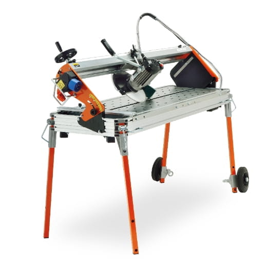 Tile cutting machine CLASS PLUS 1300S incl. laser cutting display, incl. wheel set, incl. Ø250mm Dia-S