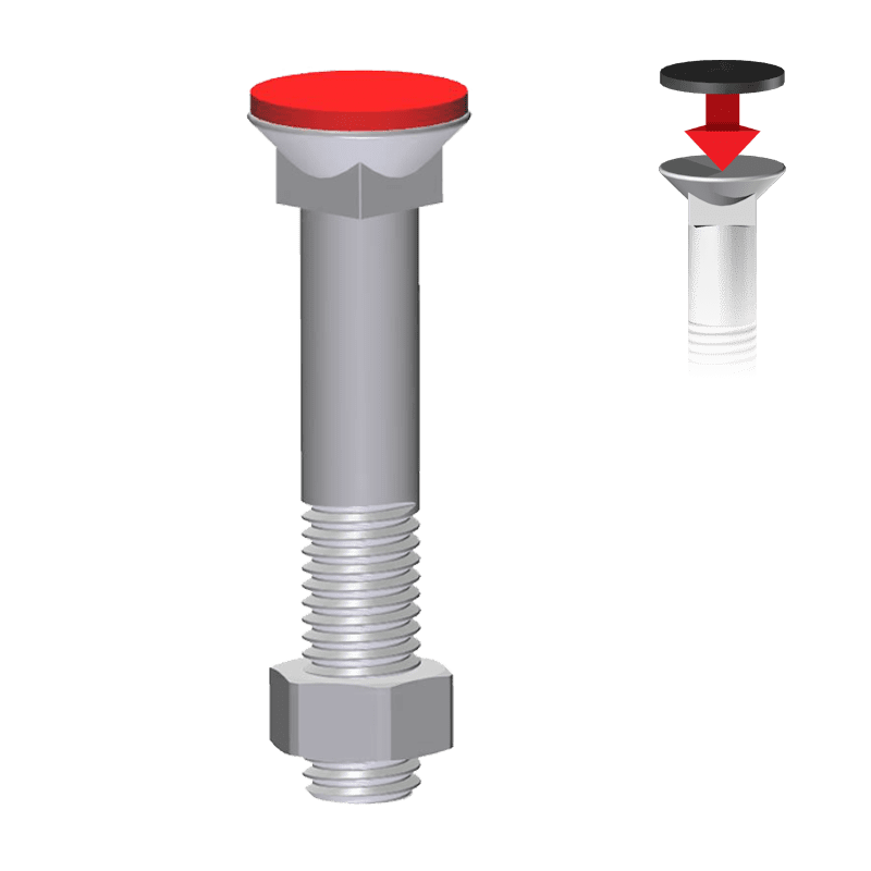 BL40318 SCHRAUBEN TFCC 12*70 CL.12.9 Hartmetall Kopf
