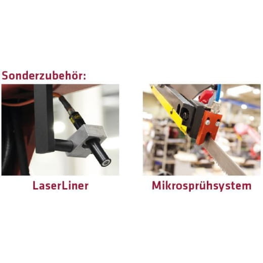 Bomar metal band saw - 400V / Maximum cutting capacity 275x230mm