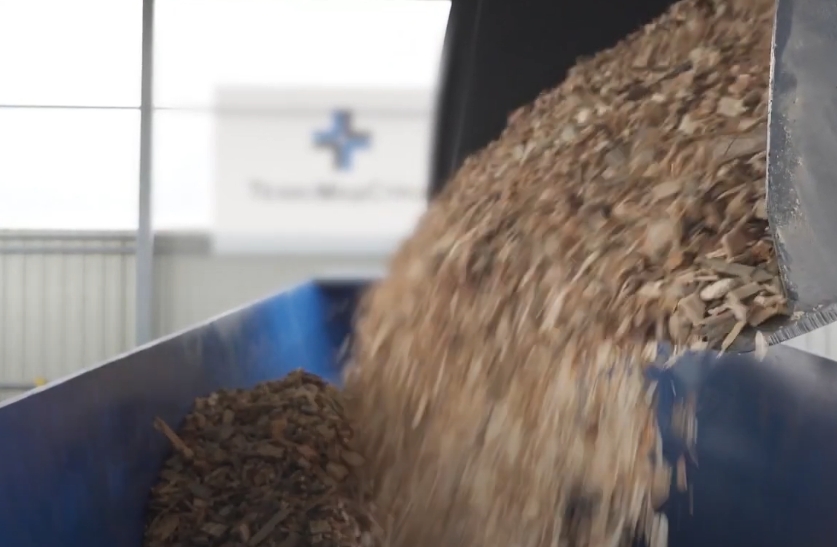 Feed bunker / feed container 5 m³ - 400V / 5.5kW