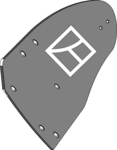 ET320066 Streichblech-Hinterteil B30B L - passend zu Lemken 3441031