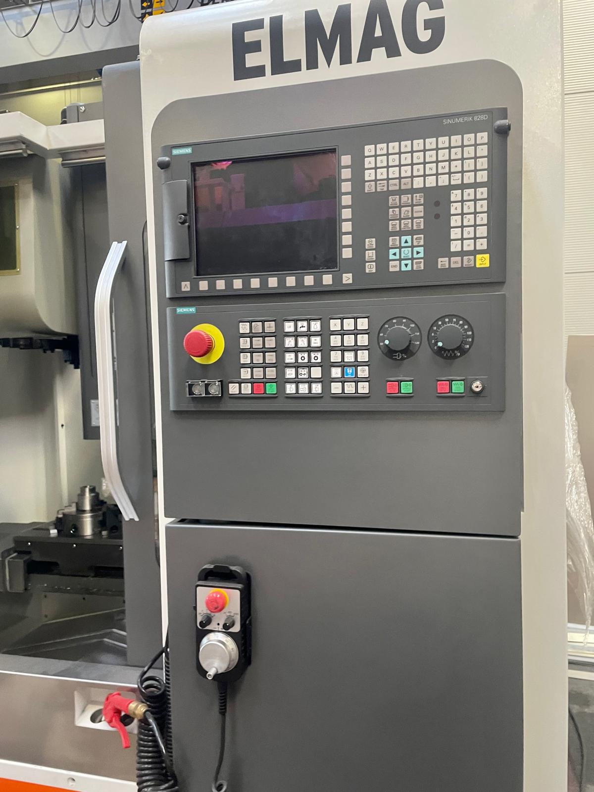 Elmag CNC machining center S650-CNC – SIEMENS 828D control, 24-position tool changer