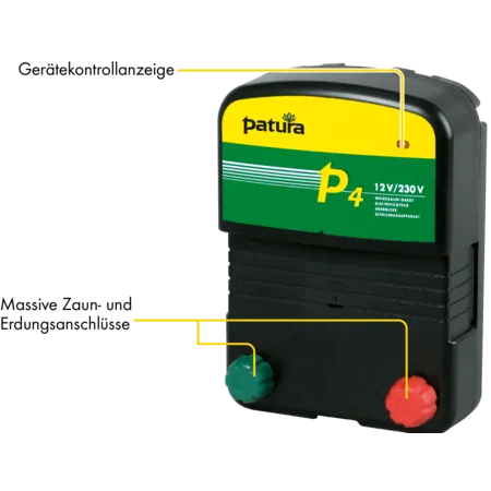 Patura Weidezaungerät Kombi 12V / 230V - P4
