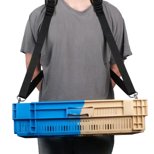 Rucksack, Canvas, Blau, Tragesystem, Aufbewahrung