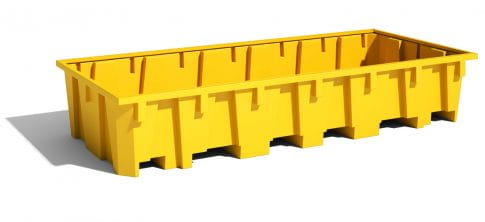 EMP Regal-Auffangwanne für 3 IBC-Container - 1650 L