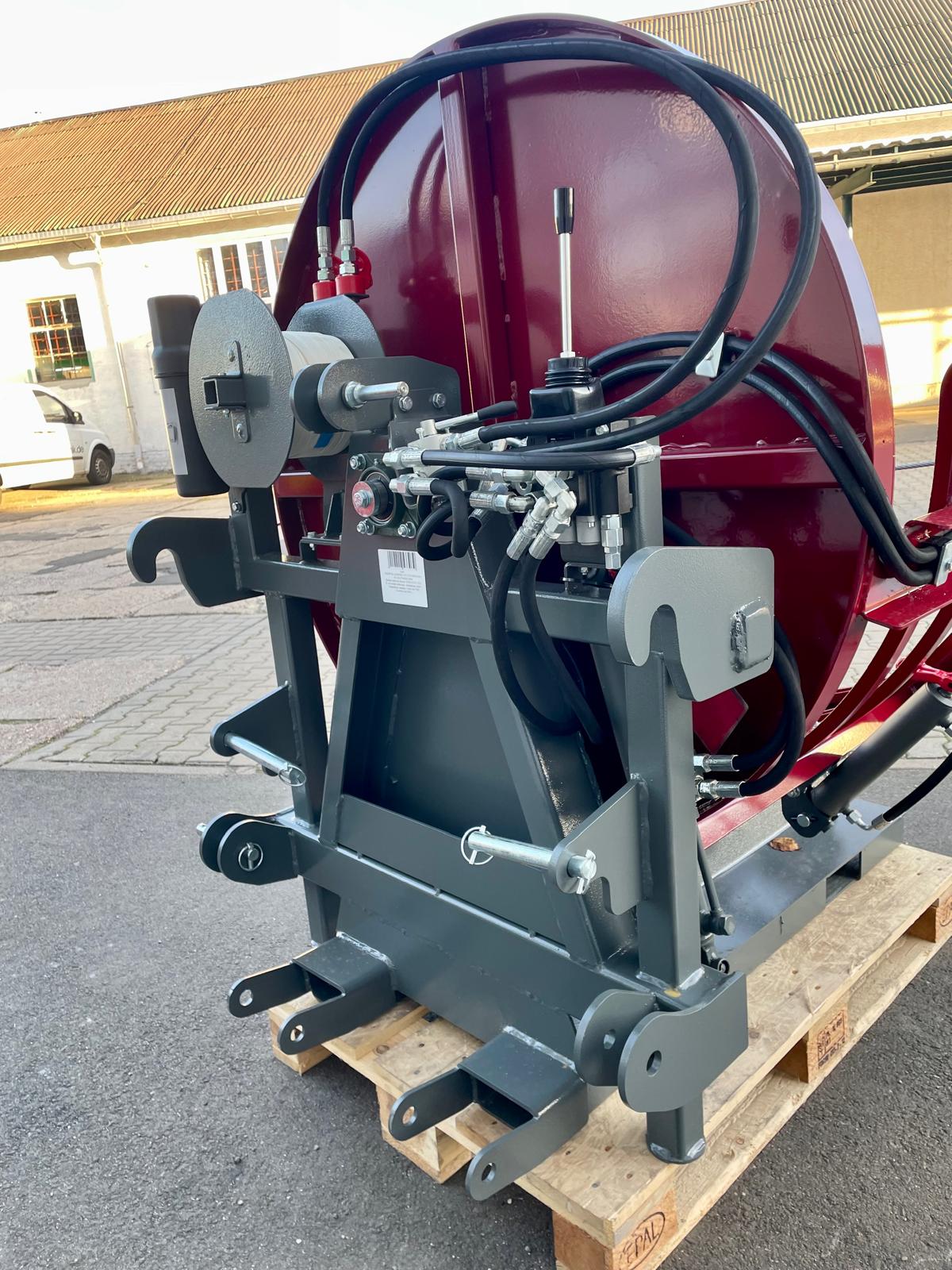 Brander Holzbündelgerät Hydraulische Drehung | Hydraulischer Spanner | inkl. Zubehör | Profi Brennholzverpackung