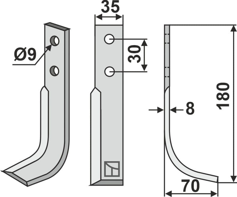 BL5156 Fräsmesser R - passend zu Goldoni 2064
