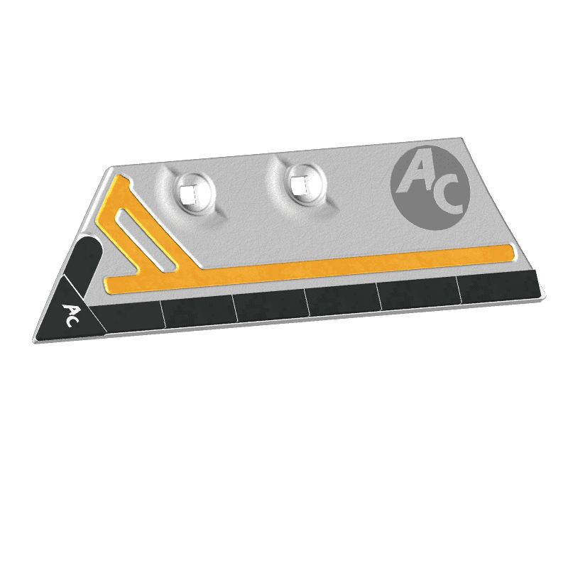 BL41085 AC Vorschälerschar - passend zu Kverneland 066869R, KK066869R, 066869, KK066869