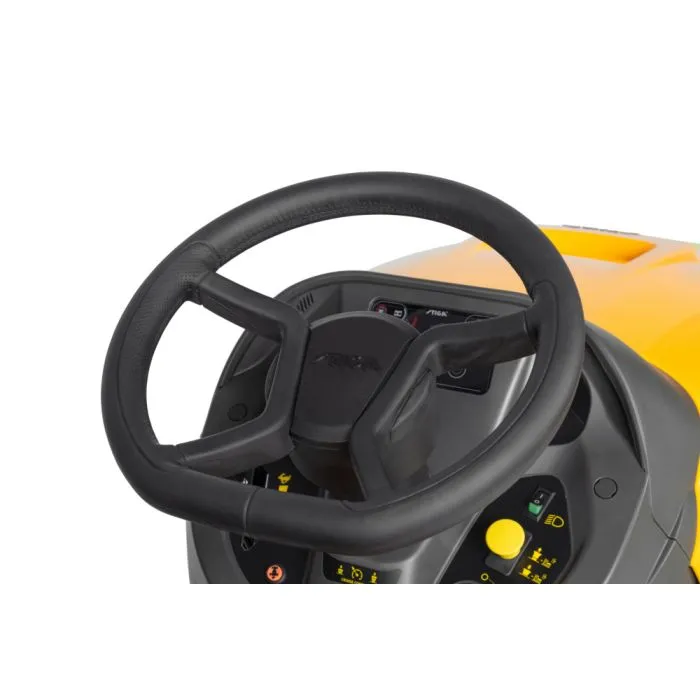 STIGA Estate 9122 W Rasentraktor – 122 cm – 24,3 PS Honda GXV 690 – Mulchkit, Anhängerkupplung & Ladegerät