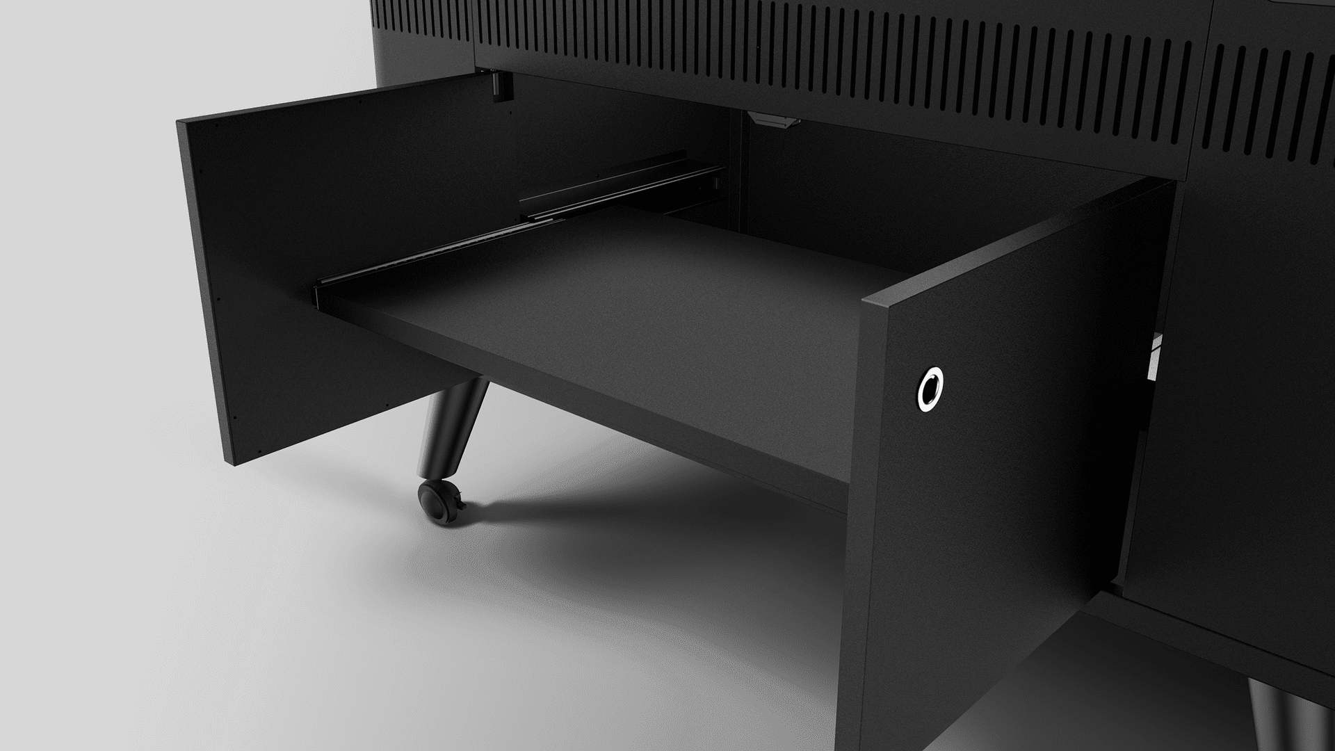 Everdure HUB II Holzkohlegrill mit elektrischem Anzünder & elektrisch verstellbarer Rotisserie