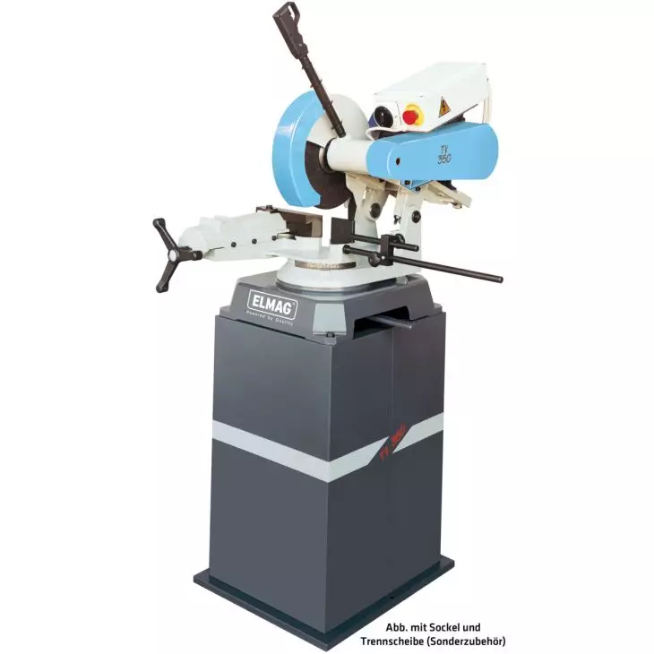 Elmag Metall-Trennmaschine TV 300 – 4.000 W Power, 5.400 UpM und Trennscheibe 300 mm