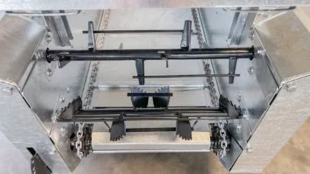 Cynkomet Miststreuer 800 kg Nutzlast, verzinkt, mit Differenzial