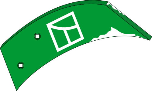 BL30765 Einlegeblech L - passend zu Kverneland KK073301