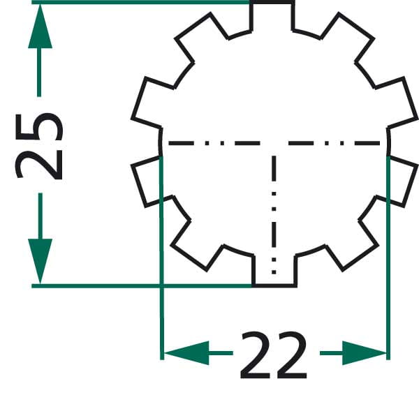 Mitnehmerscheibe 250