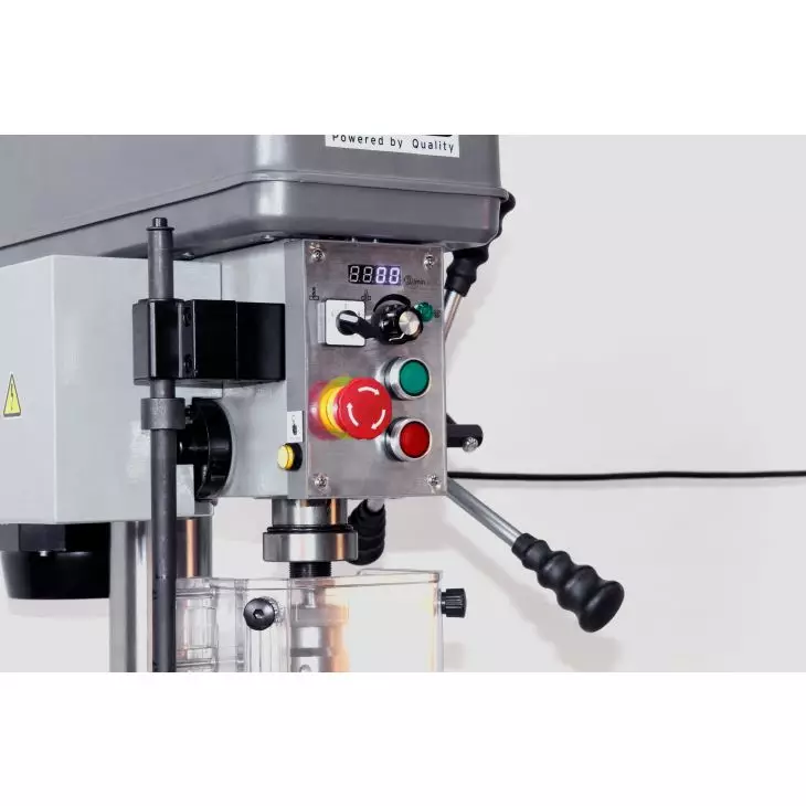 Säulenbohrmaschine KBM 32 I-Vario – 1,1 kW | Super-Vario-Speed, Frequenzumformer & Gewindeschneideinrichtung