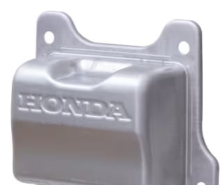Metall, Halterung, Montageschiene, Schraubenhöhlen, Honda-Aufschrift