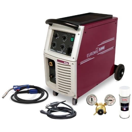 BLE54017 Elmag Schutzgas Schweißgerät MIG - 25-250A / 0,5-10mm / 400V