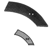 BL3200 Leitblech rechts