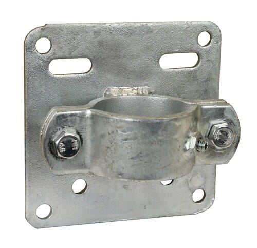 BL101.1486 Suevia Tränkenhalter Rohr Ø 76 mm (2½") flach, ohne Schrauben