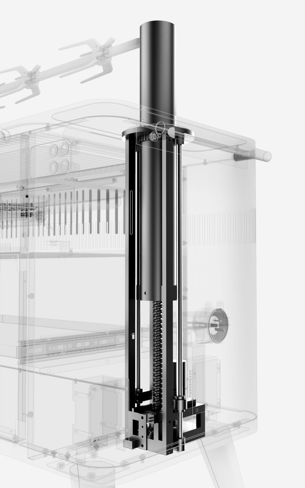 Everdure HUB II Holzkohlegrill mit elektrischem Anzünder & elektrisch verstellbarer Rotisserie