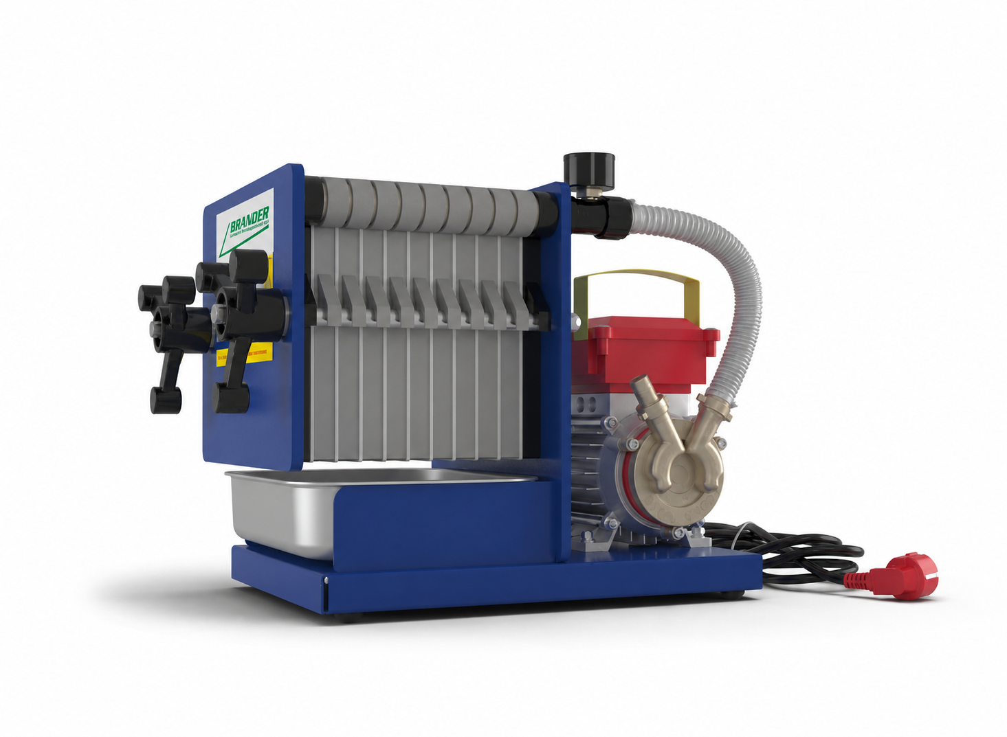 Oil filtration system with pump – up to 25 L/h | Compact industrial filter for vegetable oils