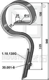 BL28497 Gerader Kultureggenzinken - Original Solbierg