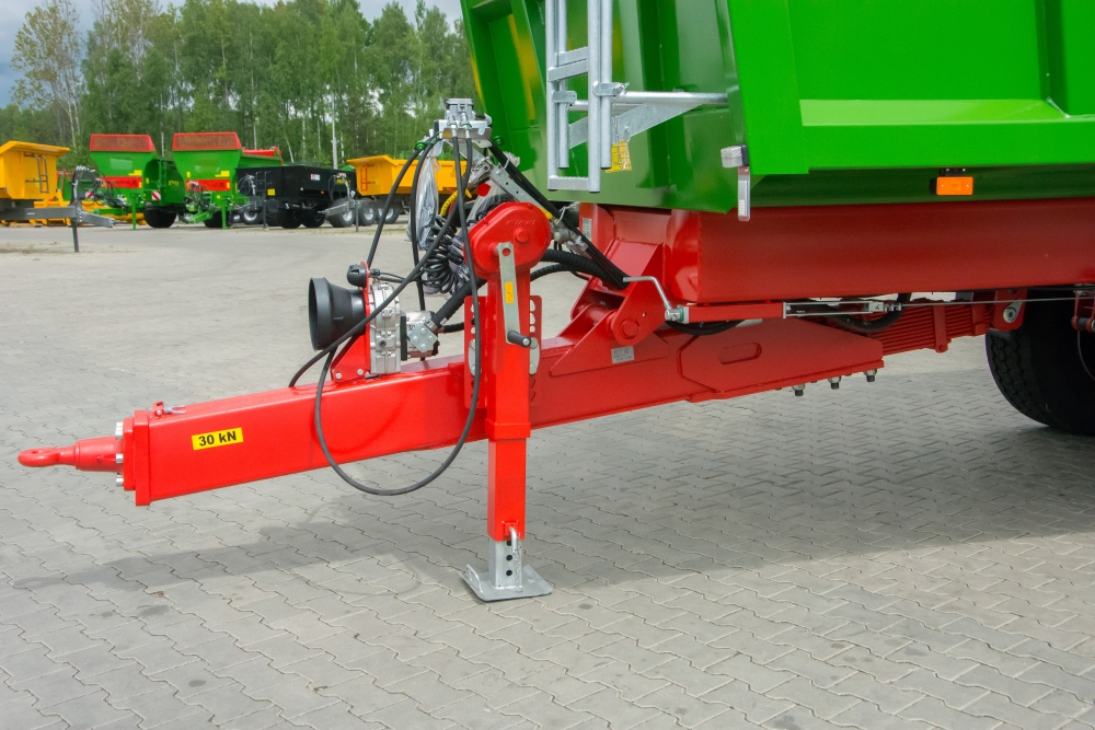 Anhänger, Ausleger, Hydraulik, Stützbein, 30 kN
