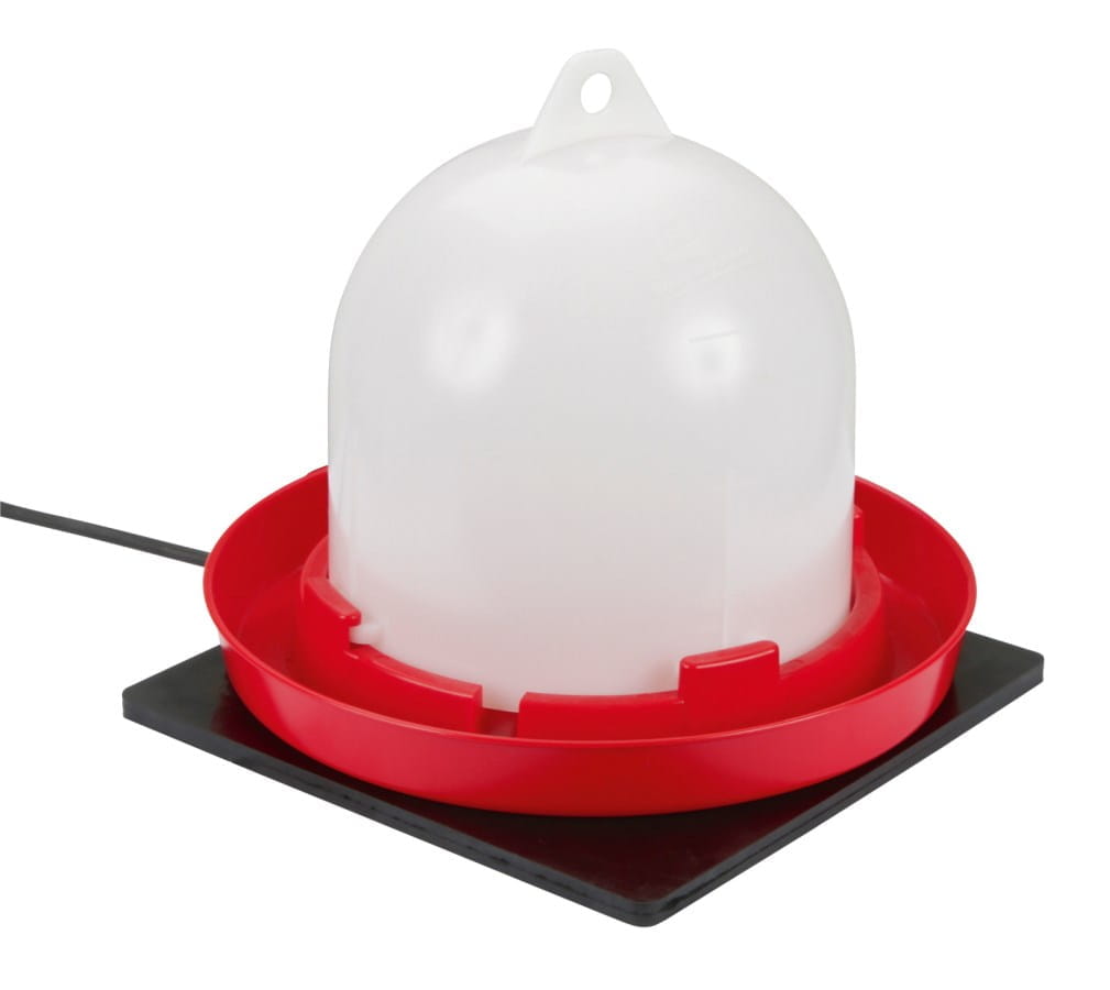 Rubber heating plate for poultry drinkers - 230V / 18W