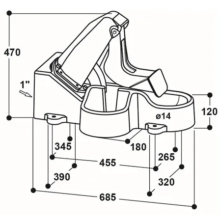 Patura Membran Weidepumpe Muttertier, Modell 548