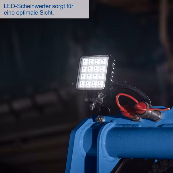 Scheppach MKL730 Raupen-Kompaktlader – 8,5 PS Benzinmotor, 200 kg Ladekapazität, E-Start, 740 mm Spurbreite, 80L-Ladeschaufel