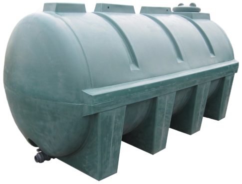 EMP Zisterne 5600 Liter verstärkt – Profi PEHD Flüssigkeitstank bis Dichte 1,40