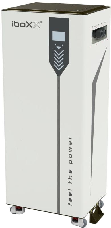 iboXX Energy Station IES2040 – 20 kWh LiFePO4 energy storage 51.2 V, modularly expandable up to 400 kWh