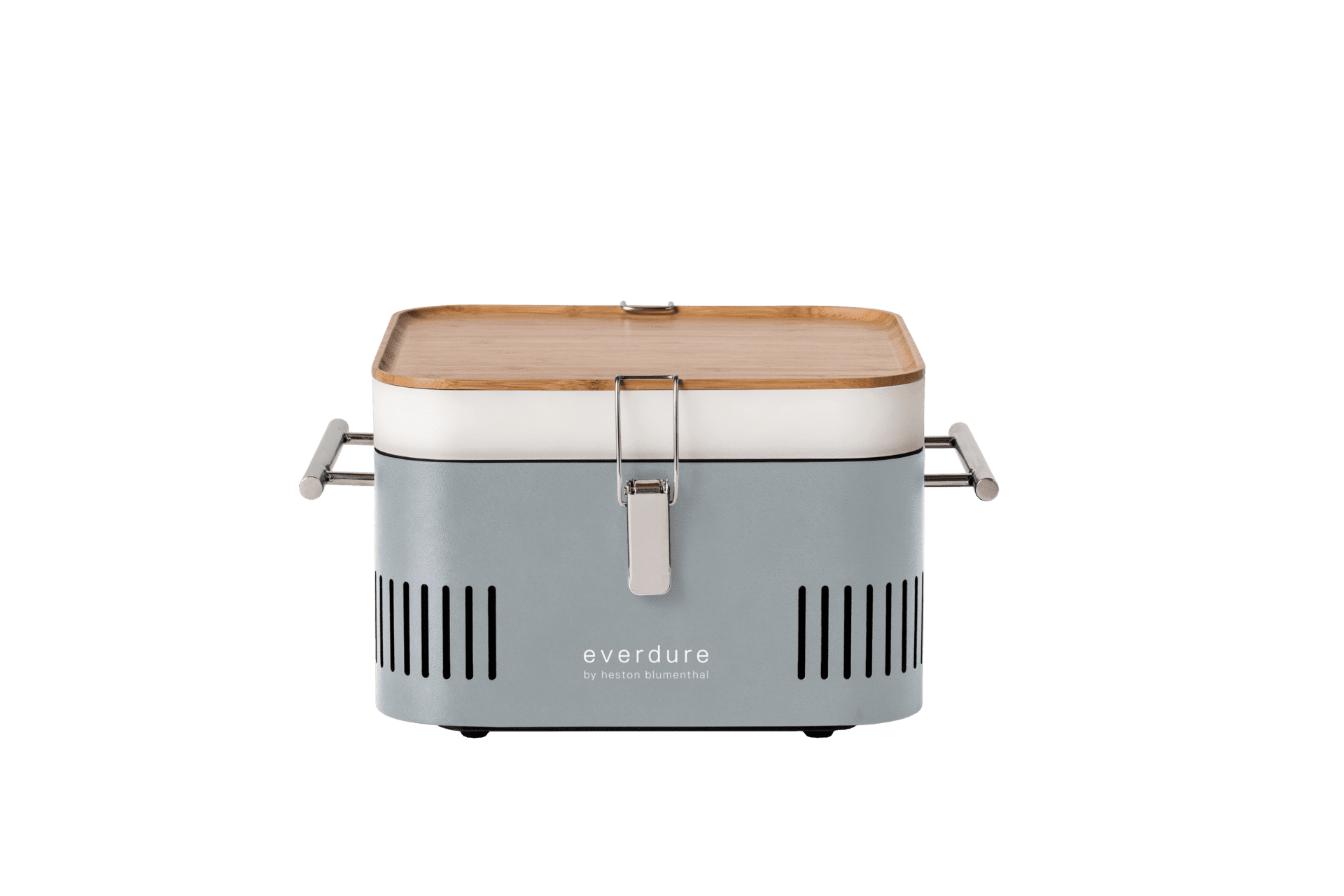 Everdure CUBE Tragbarer Holzkohlegrill – Kompakt & Mobil | Farbe: stone
