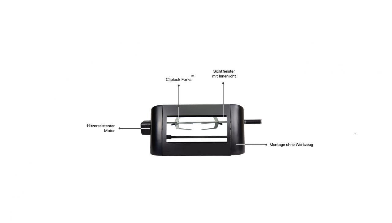 Everdure Rotisserie System FURNACE – Professional Rotisserie Accessories with 10 kg Load Capacity