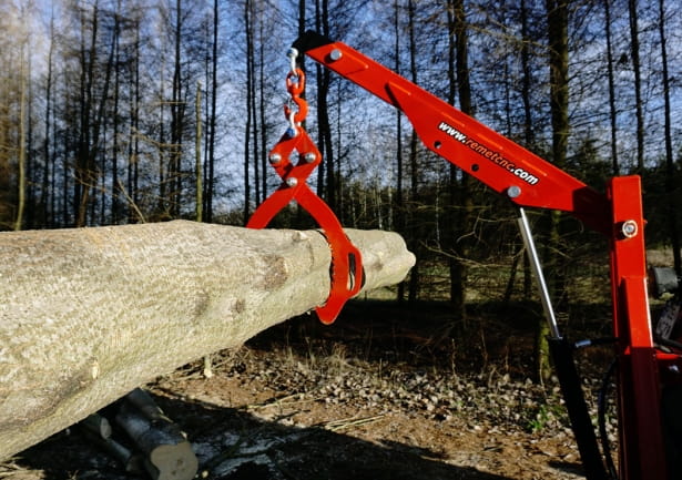 Remet CNC Traktor Heckkran KAT 1 / max. Hubhöhe 3300mm