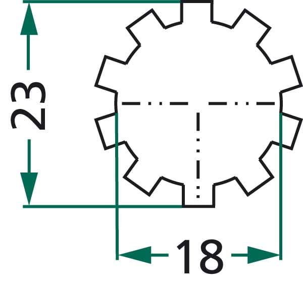 Mitnehmerscheibe 180 E