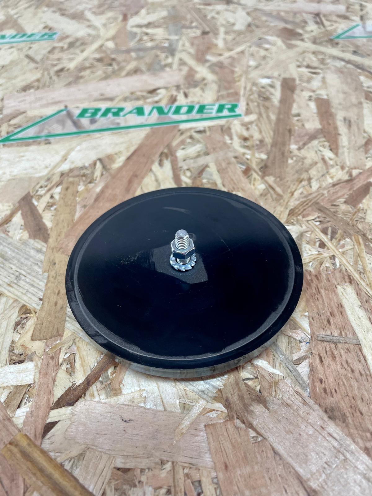 HELLA Rückstrahler 85mm weiß, rund - M5 geschraubt