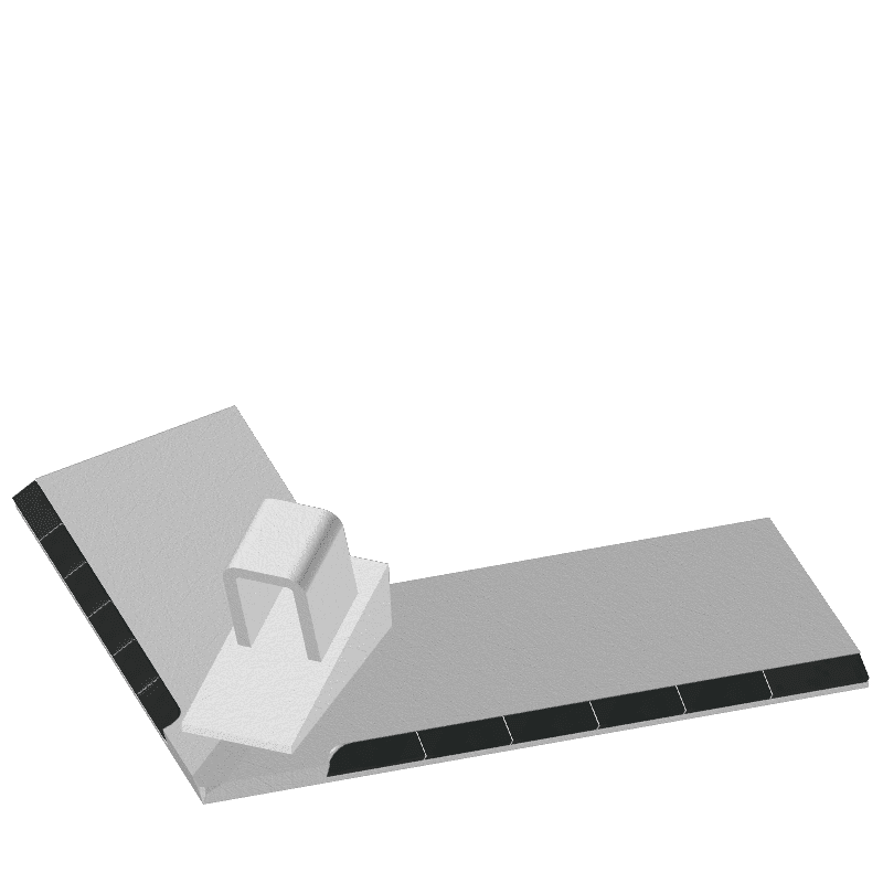 BL41524 VIGNE AILERON BINEUR GARD 400mm - 0402015700