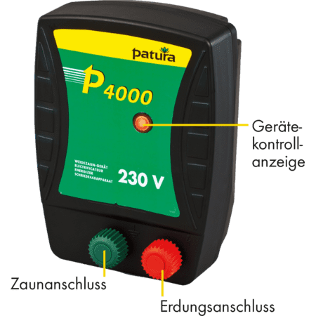 Patura Weidezaun Netzgerät 230V - P4000