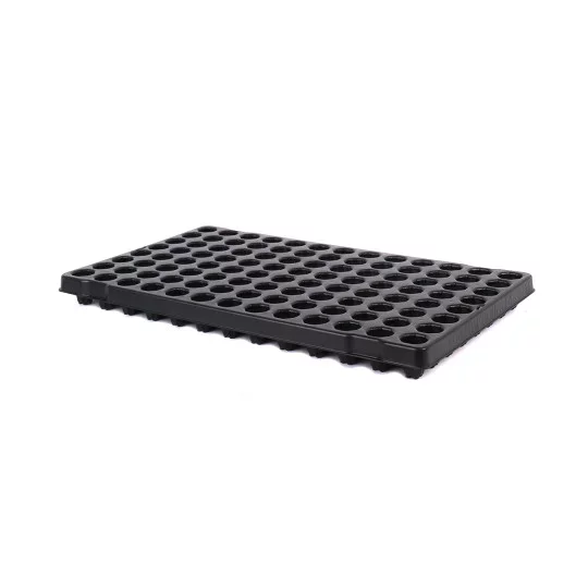 QuickPot Saatplatte 104 Zellen 31x45 mm – Profi Anzuchtplatte für Gemüse, Salat & Blattkulturen