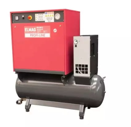 ELMAG Profi-Line Silent Compressor – 563 l/min, 10 bar, 68 dB(A) | Silent Air Compressor