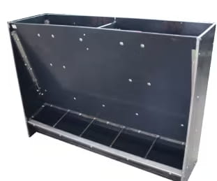 Futterautomat für Absetzferkel, fünf Stellen